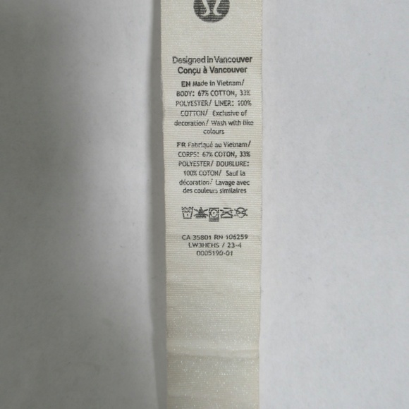 Lululemon Women's Scuba Oversized Hoodie *Velvet Cord Storm Teal Size XS/S - Picture 11 of 12